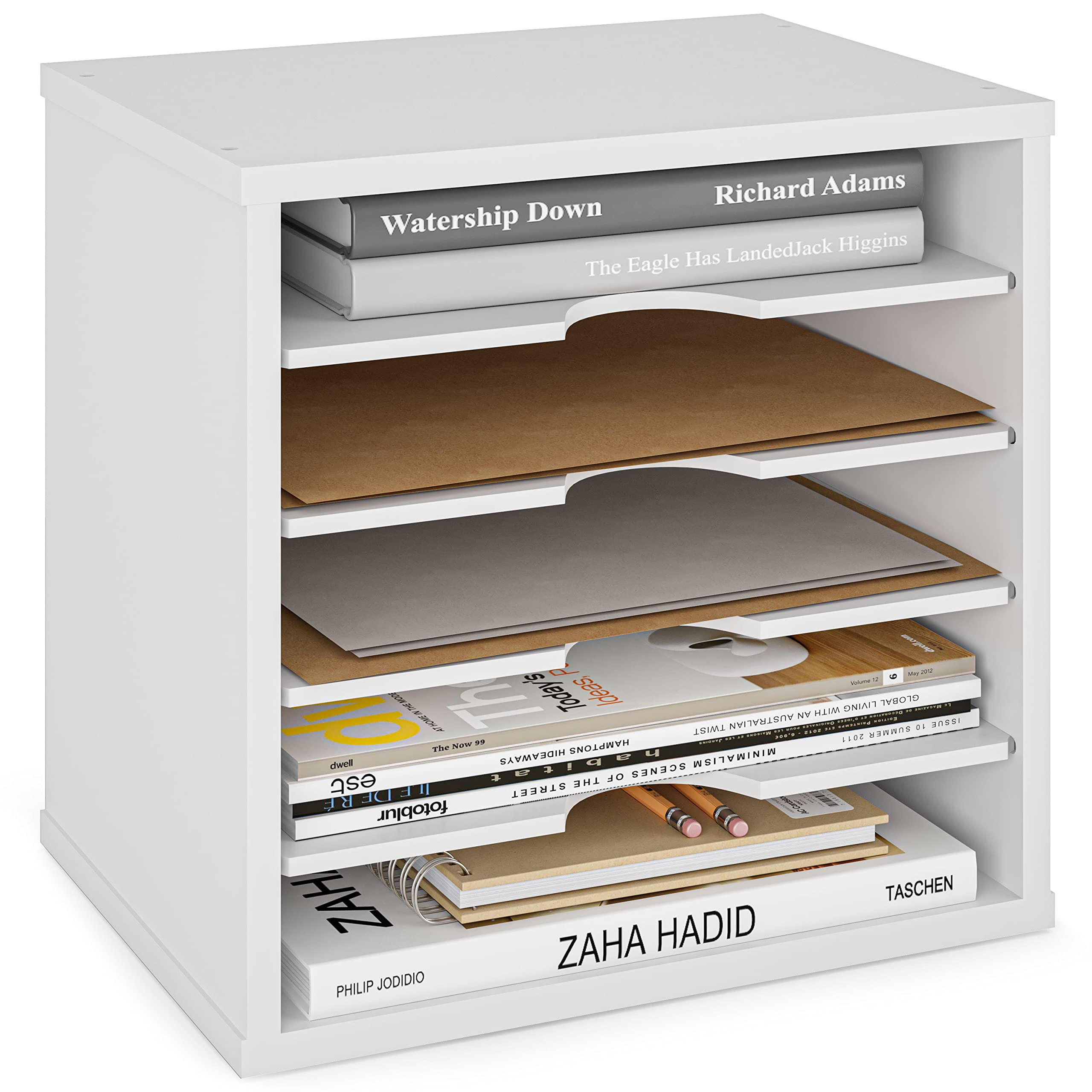 Ballucci 5-Tier File Organizer & Paper Sorter for Office