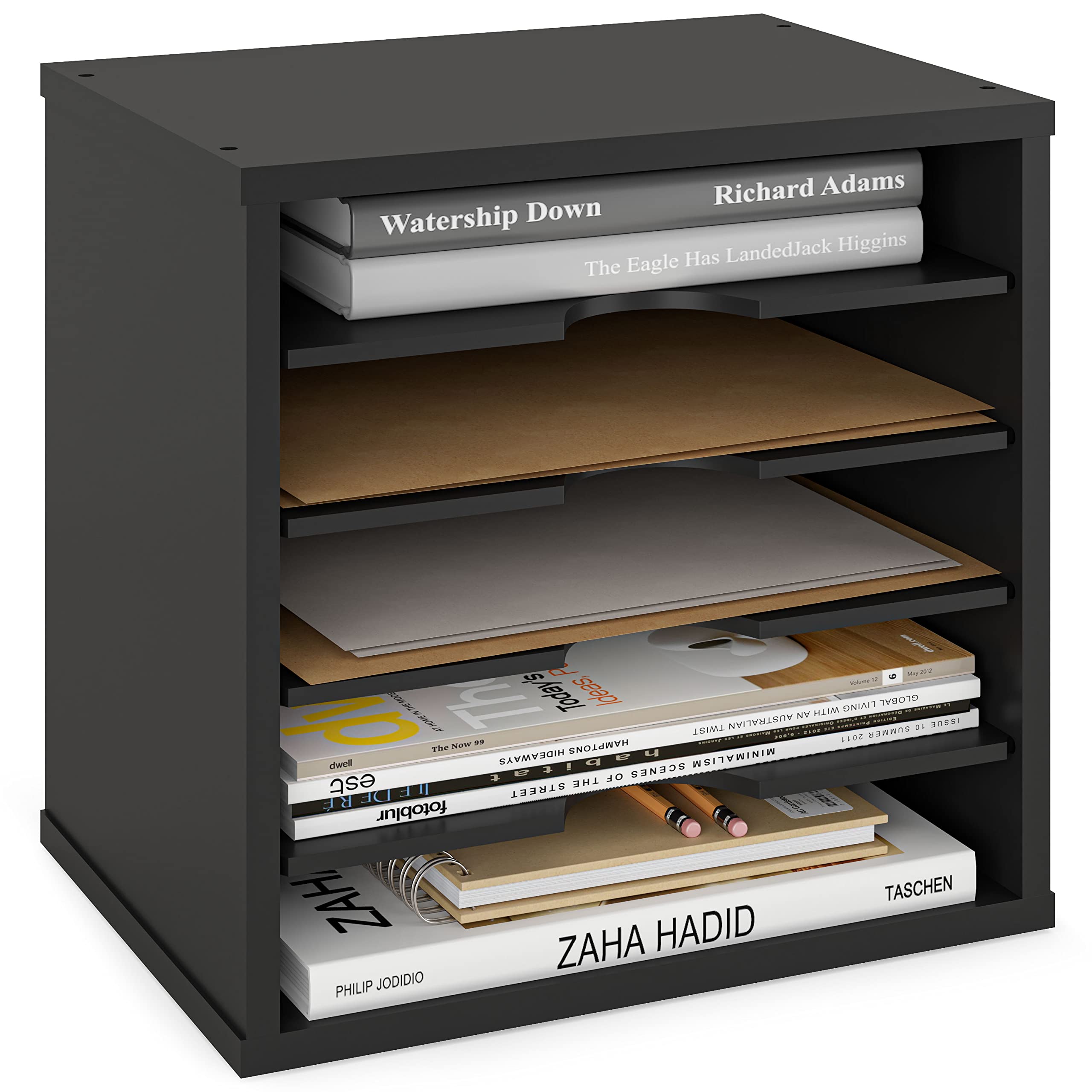Ballucci 5-Tier File Organizer & Paper Sorter for Office