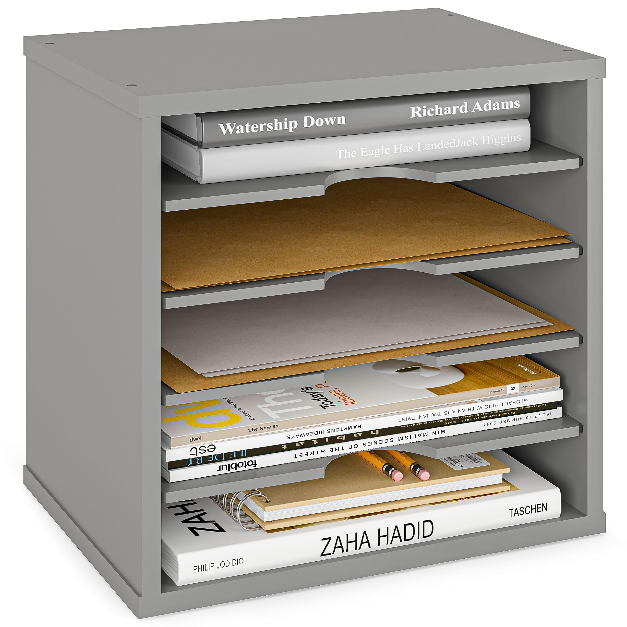 Ballucci 5-Tier File Organizer & Paper Sorter for Office