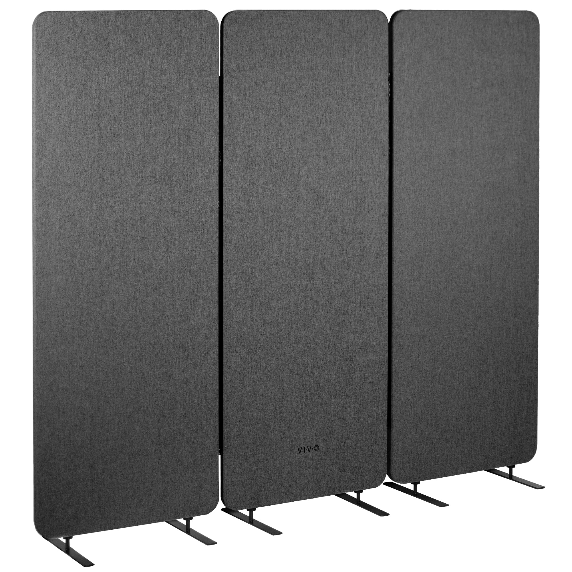 VIVO Freestanding Acoustic Privacy Panel & Office Divider