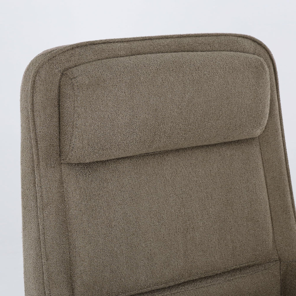 COLAMY Modern Executive High Back Home Office Chair Vanity Chair with Head and Lumbar Support, Armrest