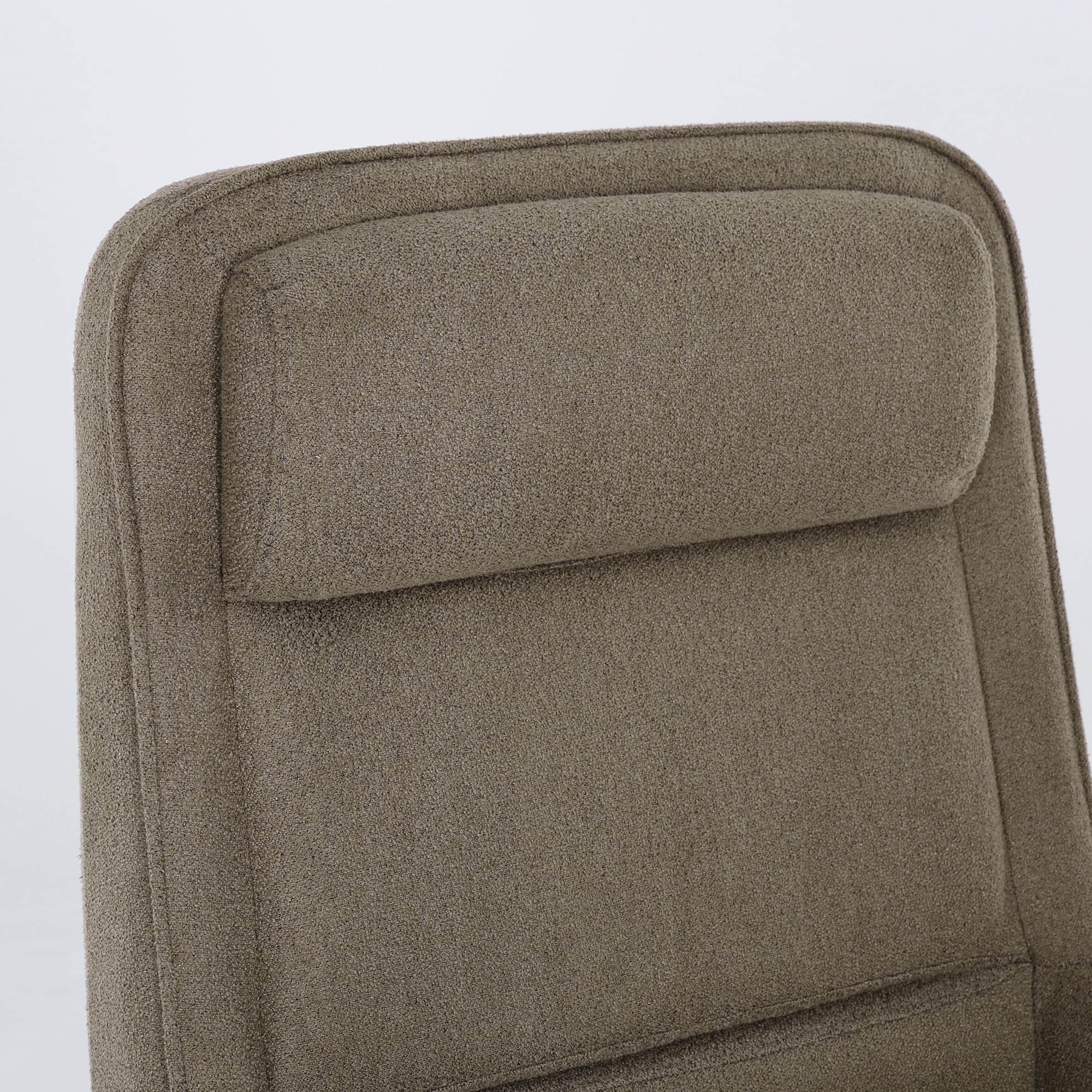 COLAMY Modern Executive High Back Home Office Chair Vanity Chair with Head and Lumbar Support, Armrest