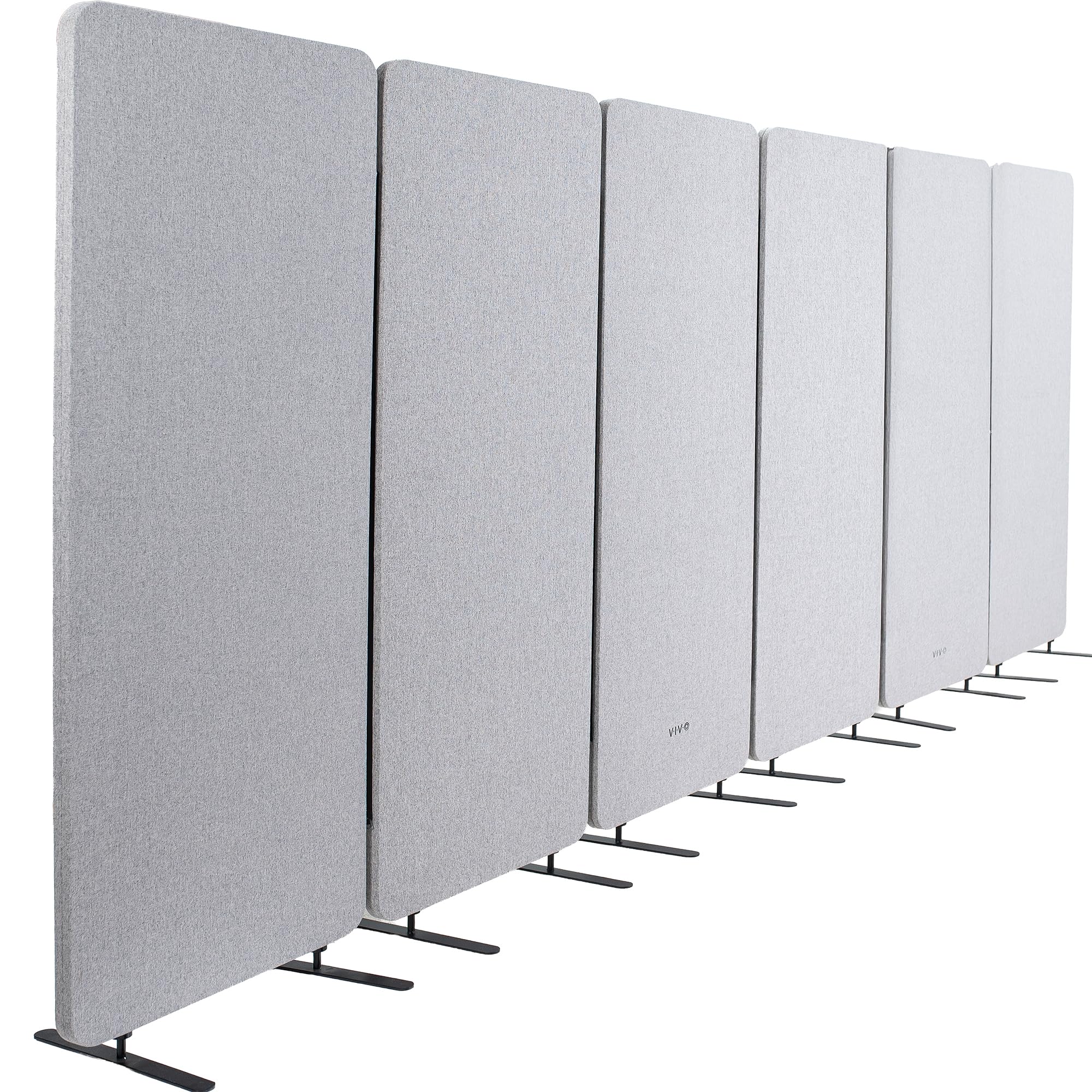 VIVO Freestanding Acoustic Privacy Panel & Office Divider