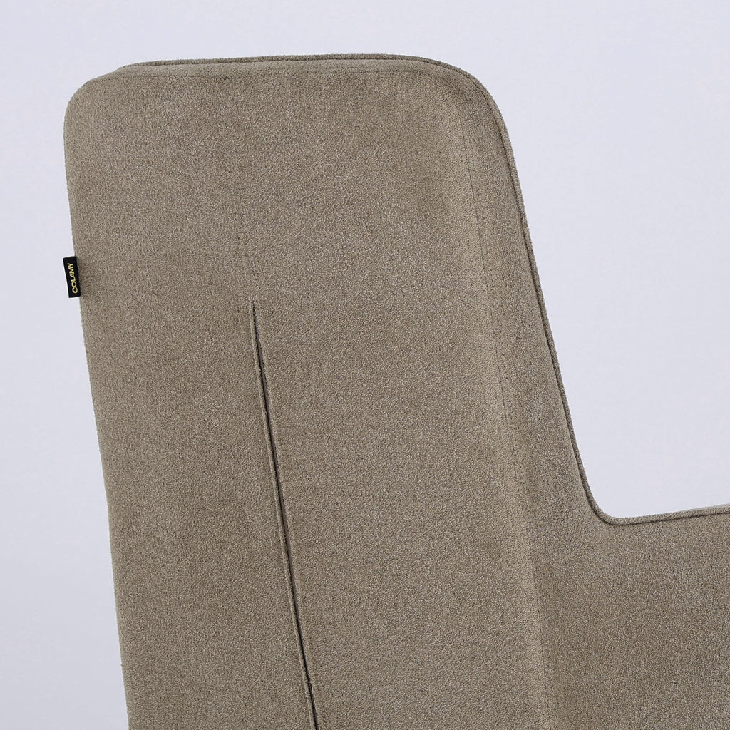 COLAMY Modern Executive High Back Home Office Chair Vanity Chair with Head and Lumbar Support, Armrest